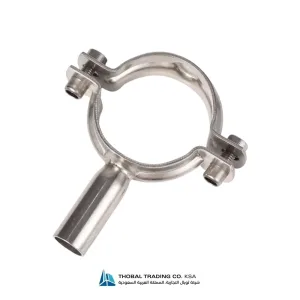 Sanitary dairy pipe hangers