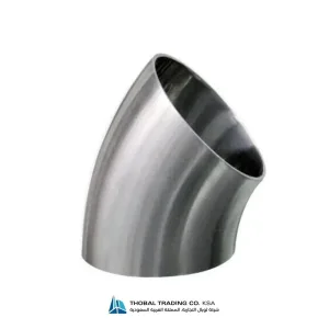 Hygienic Stainless Steel 45° Sanitary Elbows in Saudi Arabia