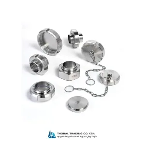 Hygienic Stainless Steel Union End Caps